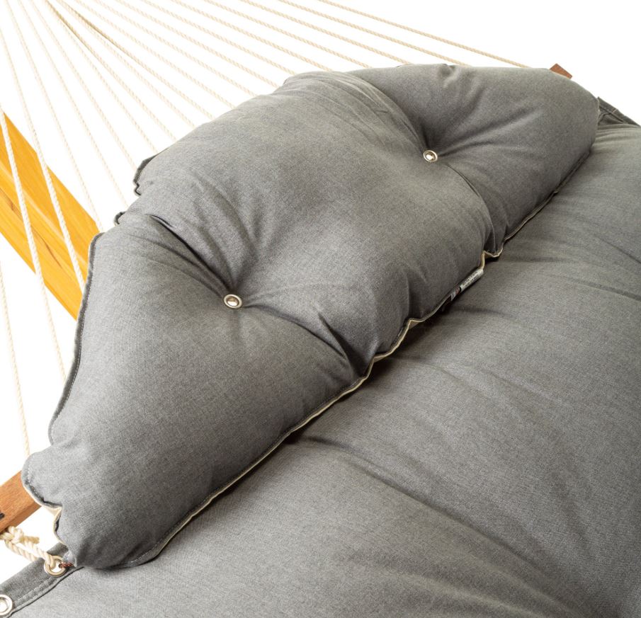 Hatteras Hammocks – Grand hamac matelassé Sunbrella avec coussin amovible