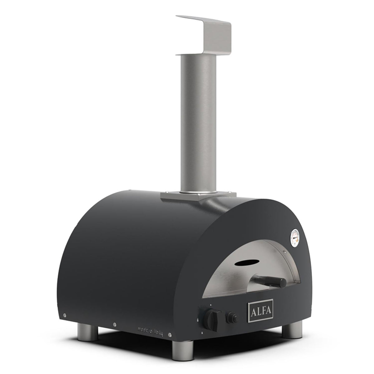 Alfa Moderno – Four à pizza portable Ardesia Grey (Propane)