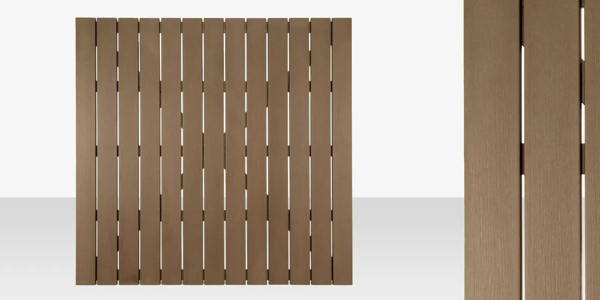 DecoScape Vienna – Plateau de table à manger carré 42" x 42" uniquement