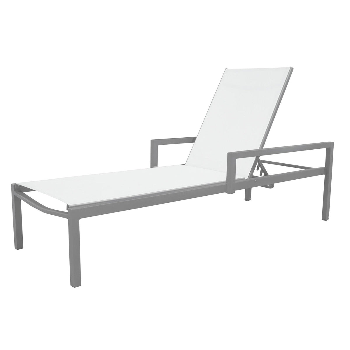 Fusion – Chaise longue avec accoudoirs
