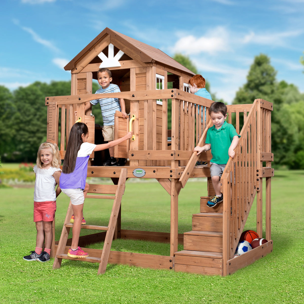 Scenic Heights – Maison de jeux en bois
