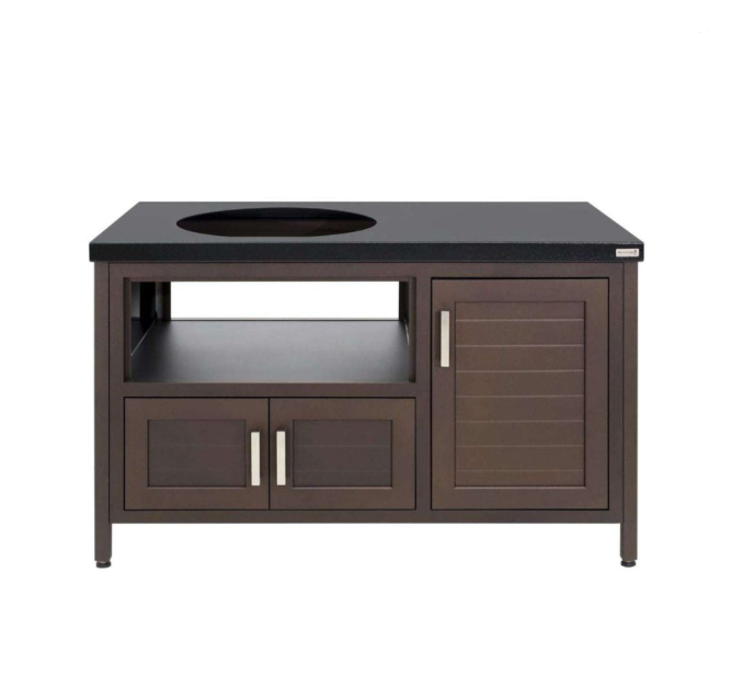 Table EGG style Modern Farmhouse 50 pouces pour XL Big Green Egg