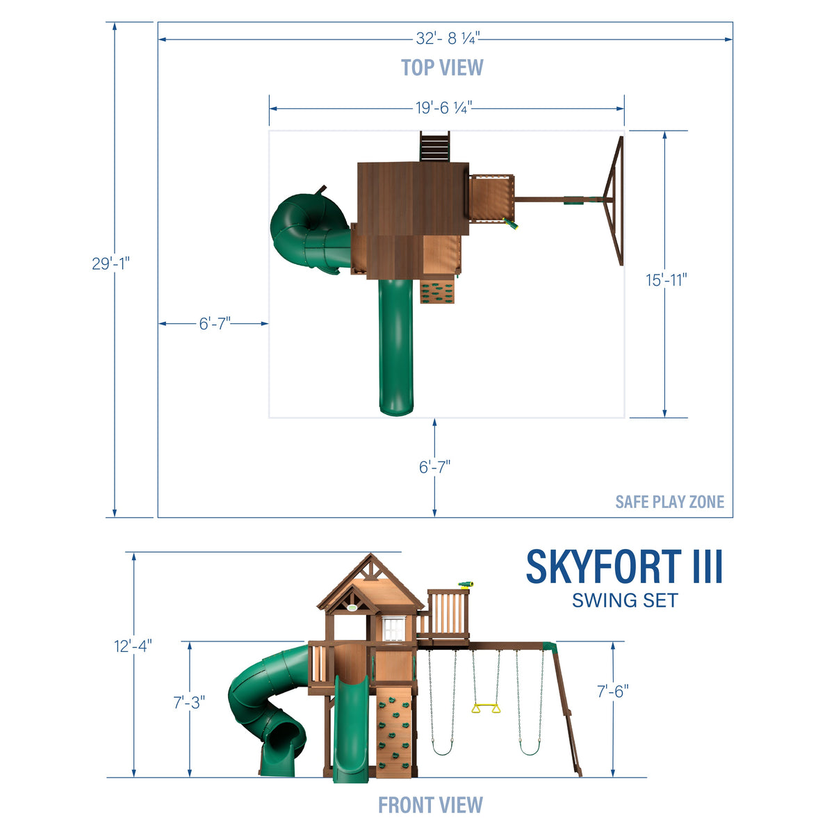 Skyfort III – Portique de jeux