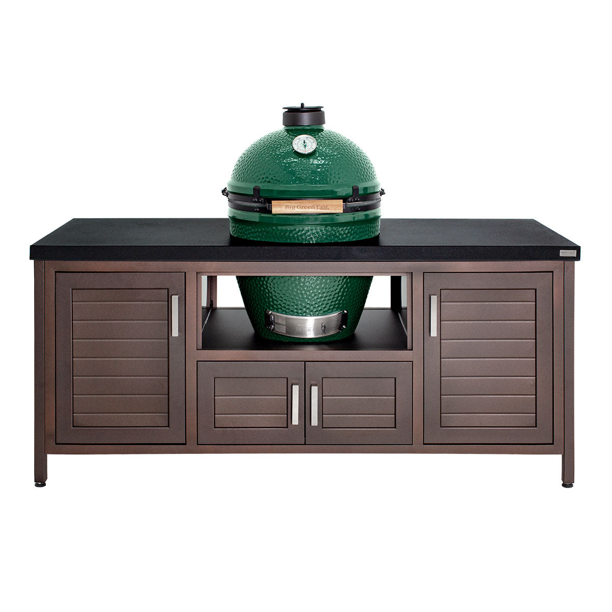 Table style ferme moderne 72 pouces pour Large Big Green Egg