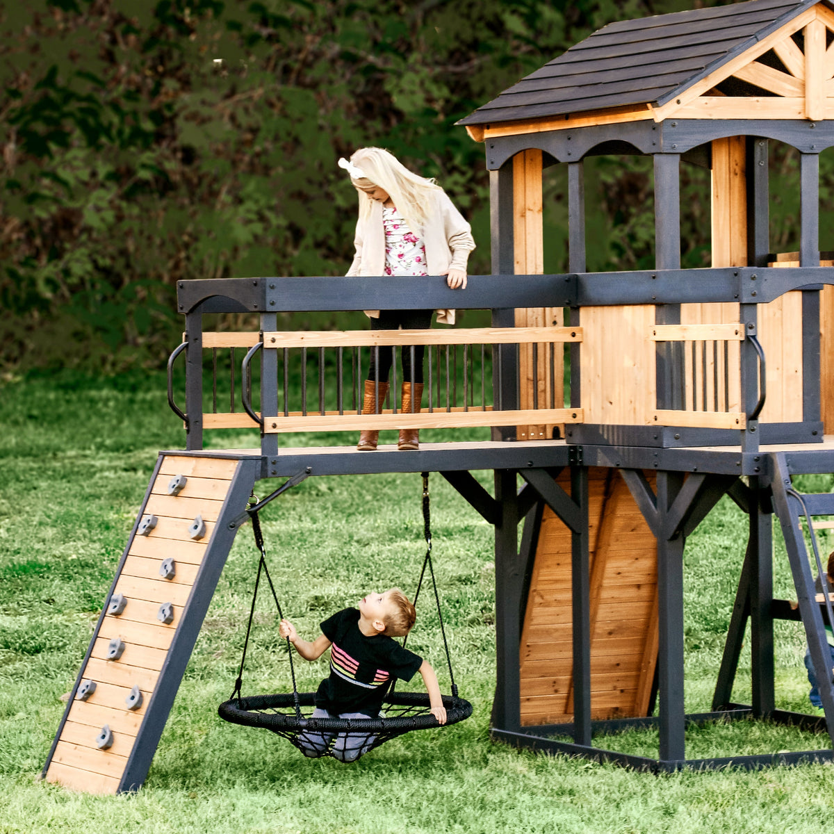 Timber Crossing – Portique de jeux