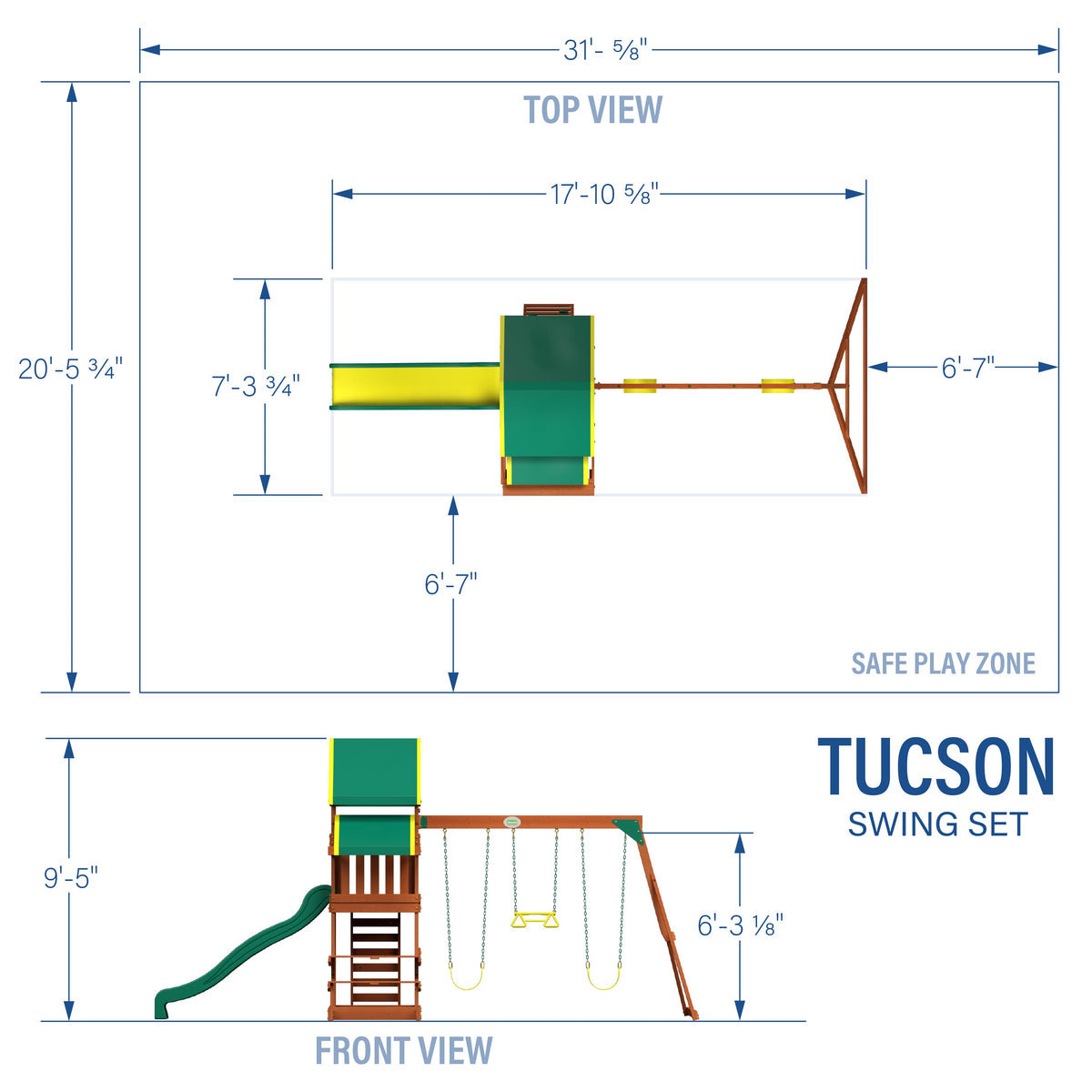 Tucson – Portique de jeux