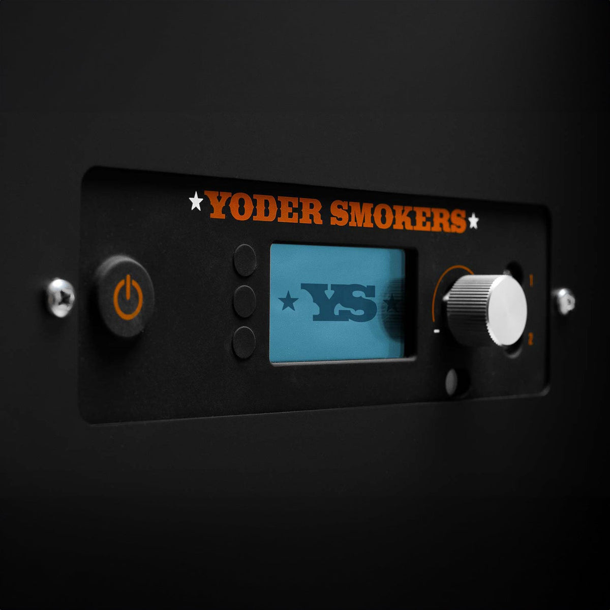 Yoder Smokers YS1500s – Barbecue à granulés Competition Cart (Orange Cart)