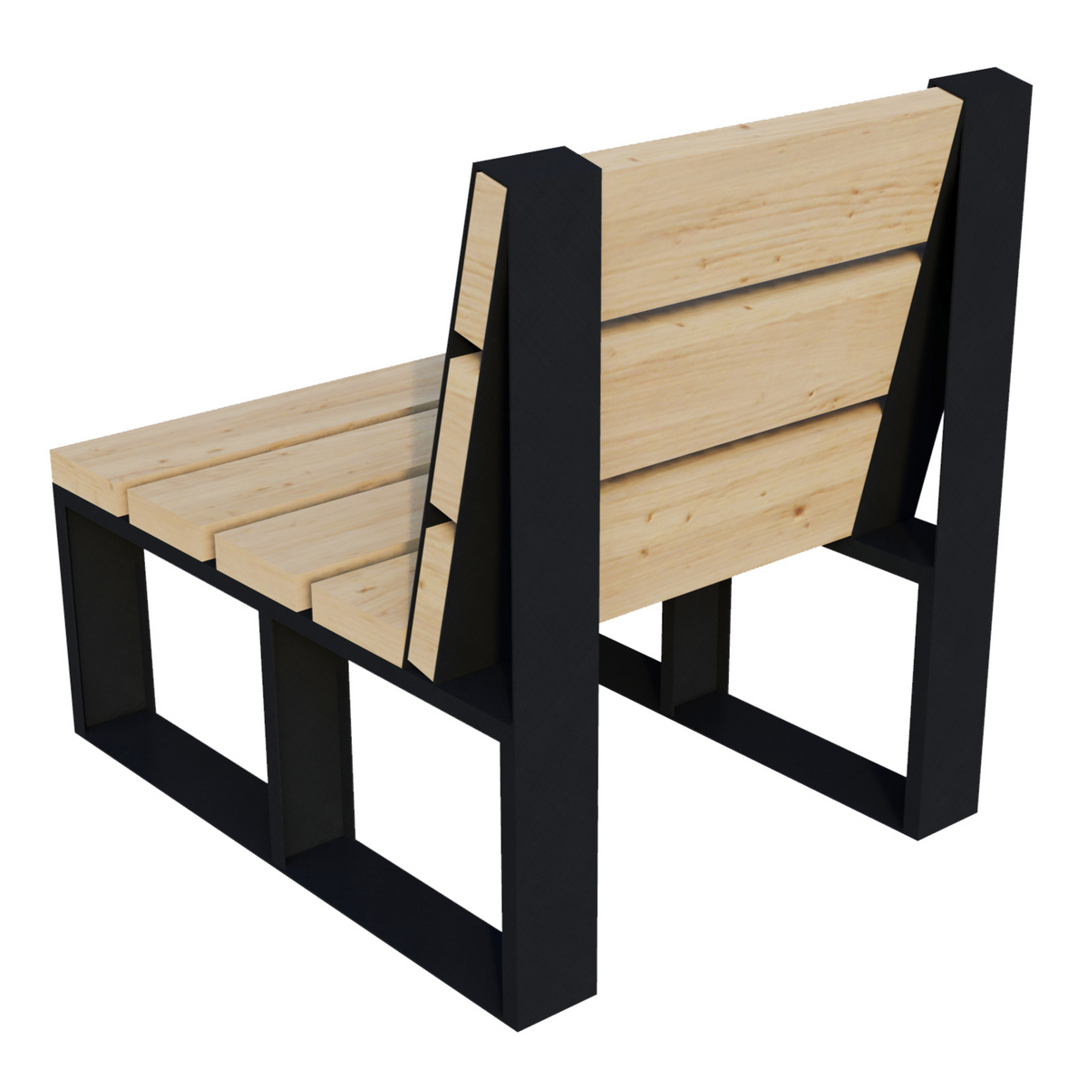 Kit DIY de fauteuil extérieur (avec coussins Sunbrella en option)