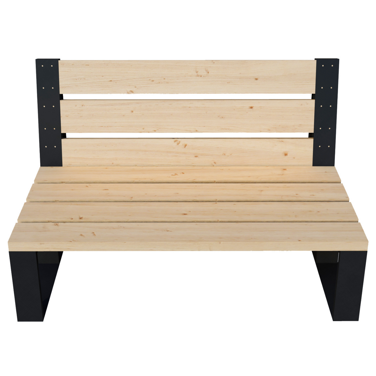 Kit DIY de canapé 2 places extérieur (avec coussins Sunbrella en option)