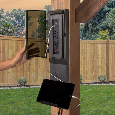 Saxony – Pavillon pour barbecue
