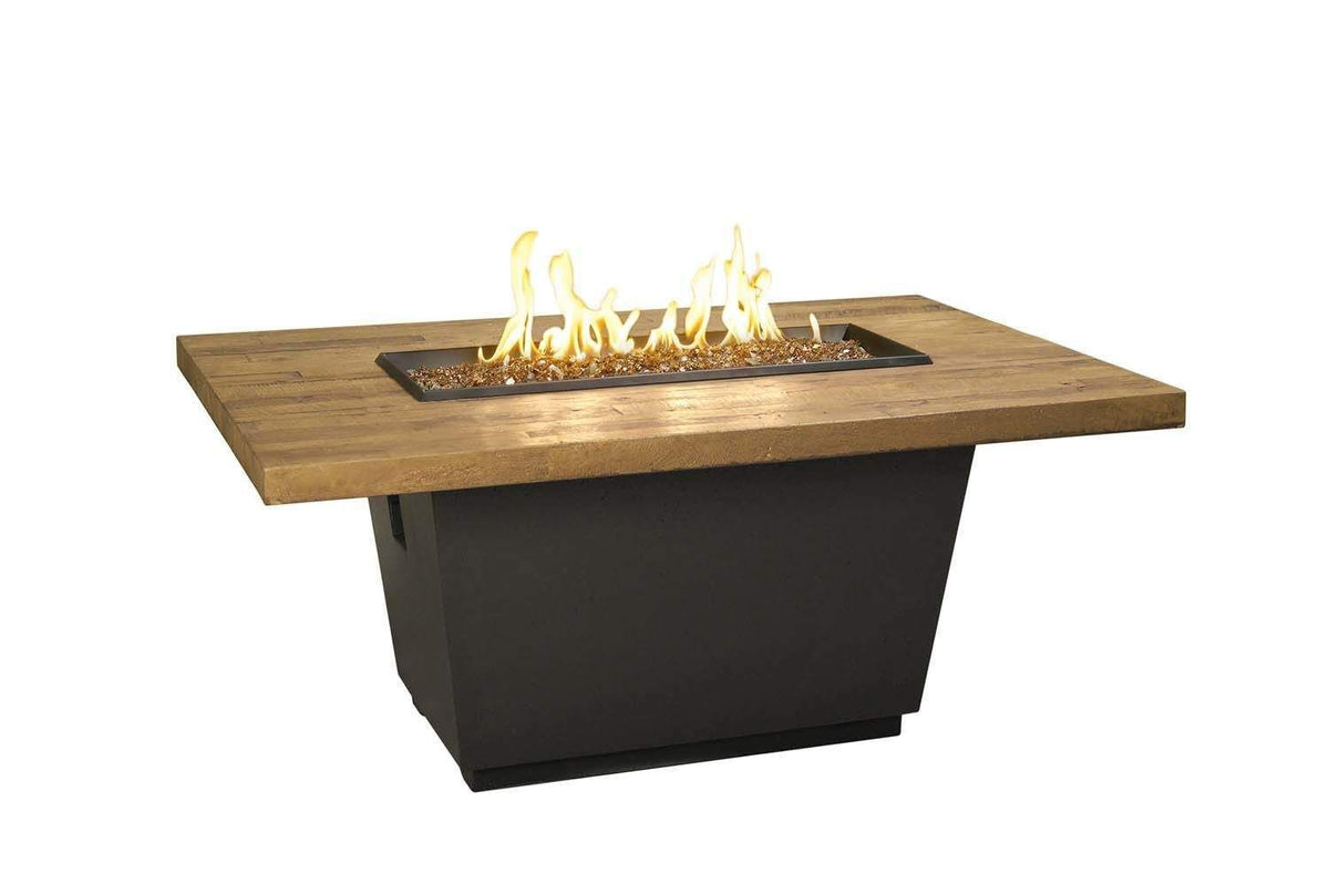 American Fyre Designs Cosmopolitan – Tables brasero rectangulaires