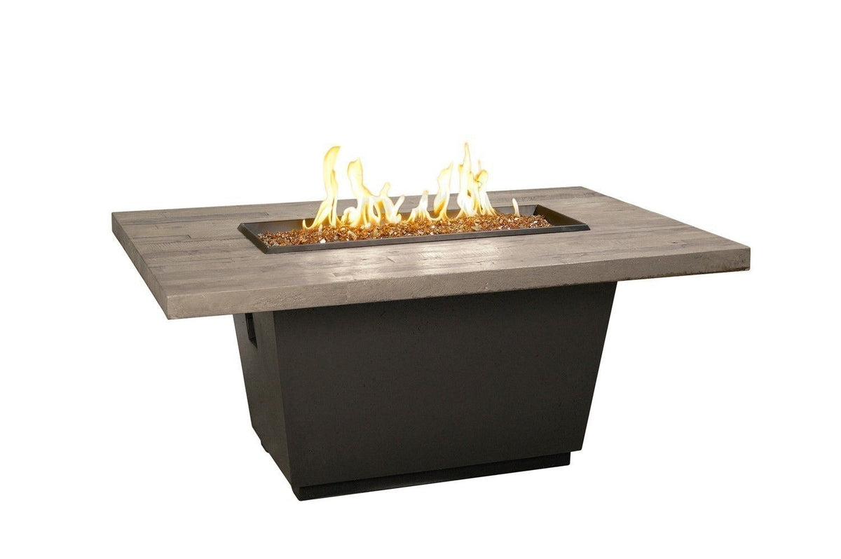 American Fyre Designs Cosmopolitan – Tables brasero rectangulaires