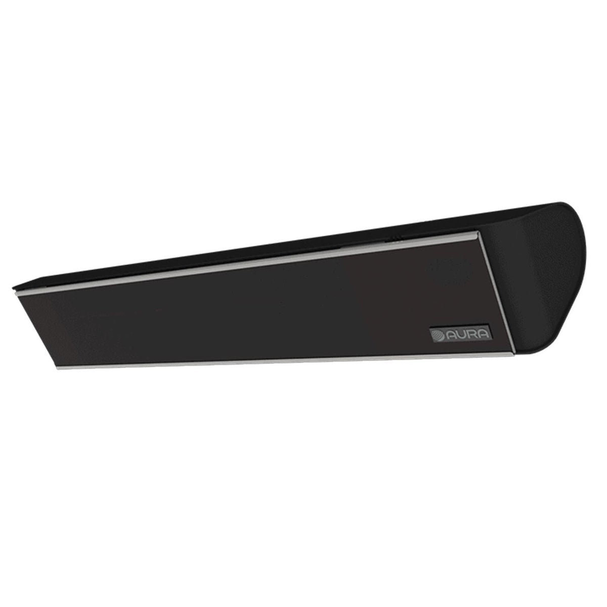 Aura ADGLASS1500 Decor Series – Chauffage infrarouge avec Bluetooth et télécommande, noir