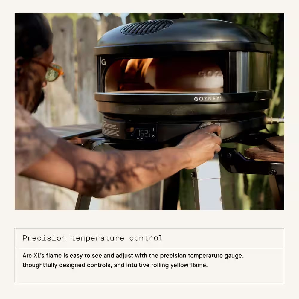 Arc XL – Four à pizza extérieur au propane, Off-Black