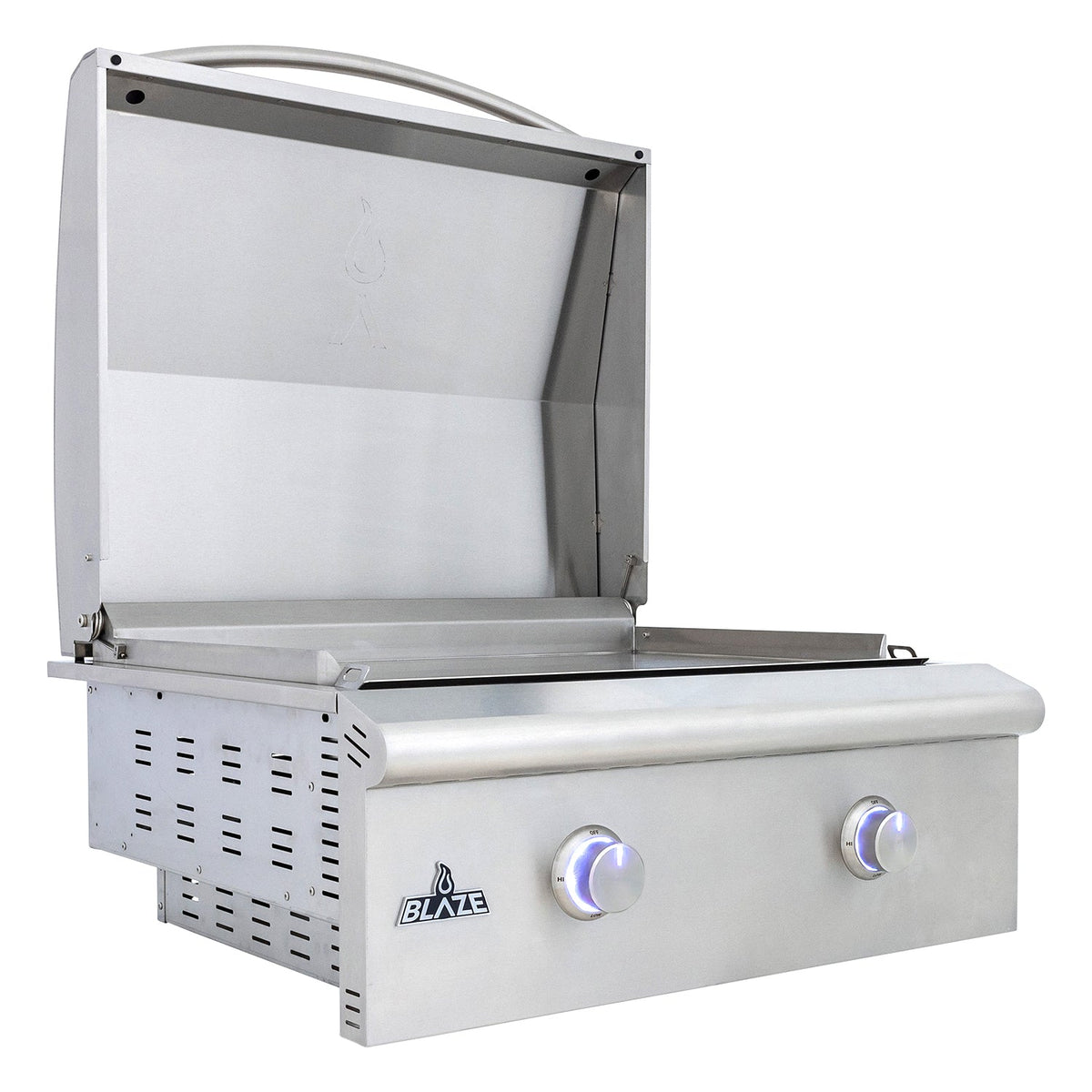 Blaze 30" LTE PLUS – Plancha à gaz encastrable 2 brûleurs – BLZ-GRIDDLE-LTE3