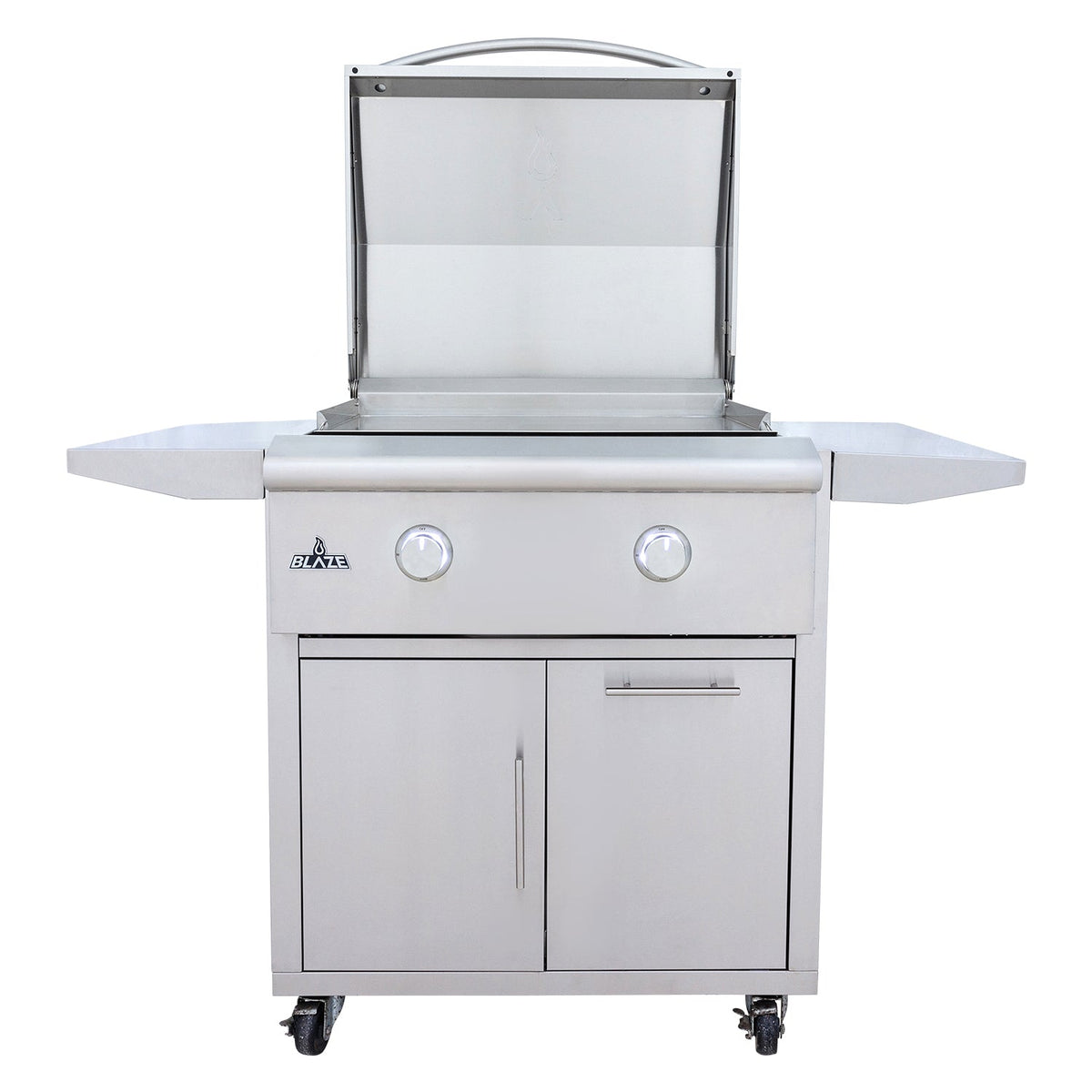 Blaze 30" LTE PLUS – Plancha à gaz encastrable 2 brûleurs avec chariot – BLZ-GRIDDLE-LTE3 + BLZ-GRIDDLE-CART-SC2
