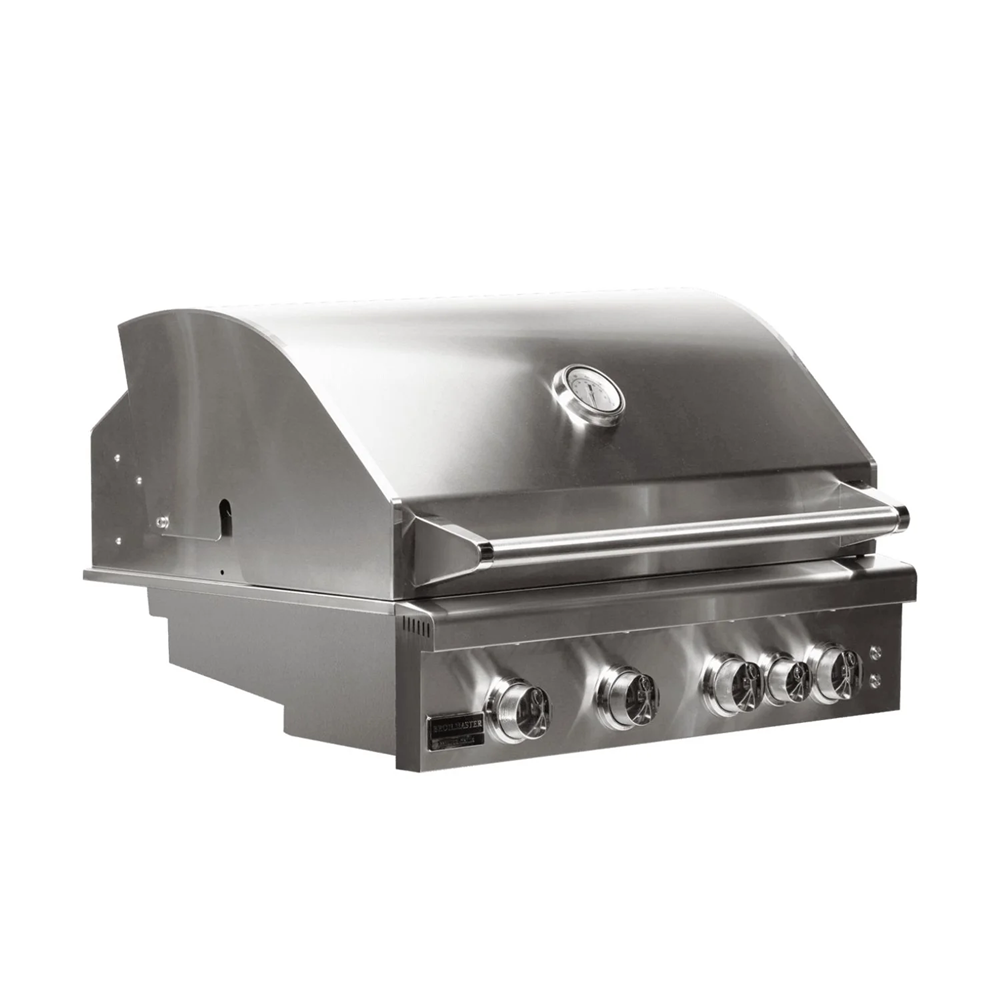 Tête de barbecue qualité marine 32" 4 brûleurs – LP