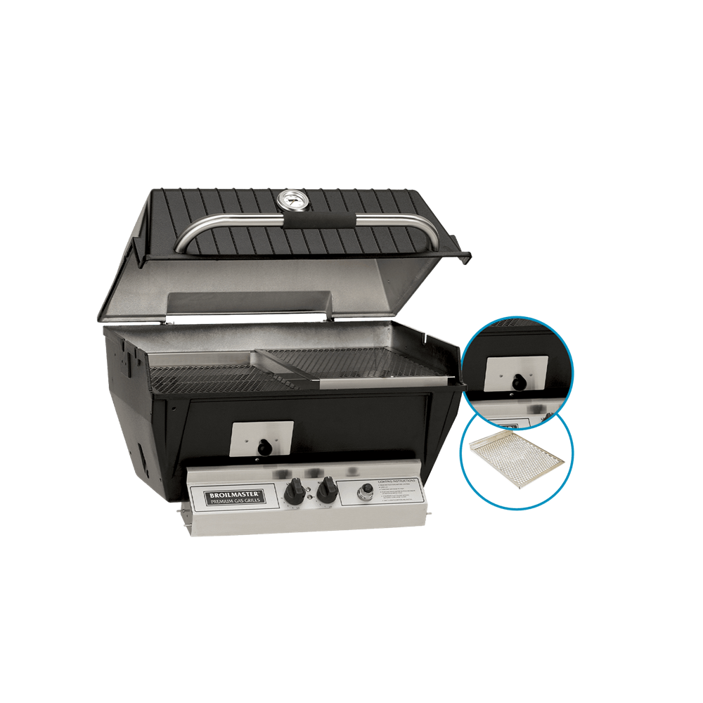 Broilmaster Qrave – Tête de barbecue au gaz naturel