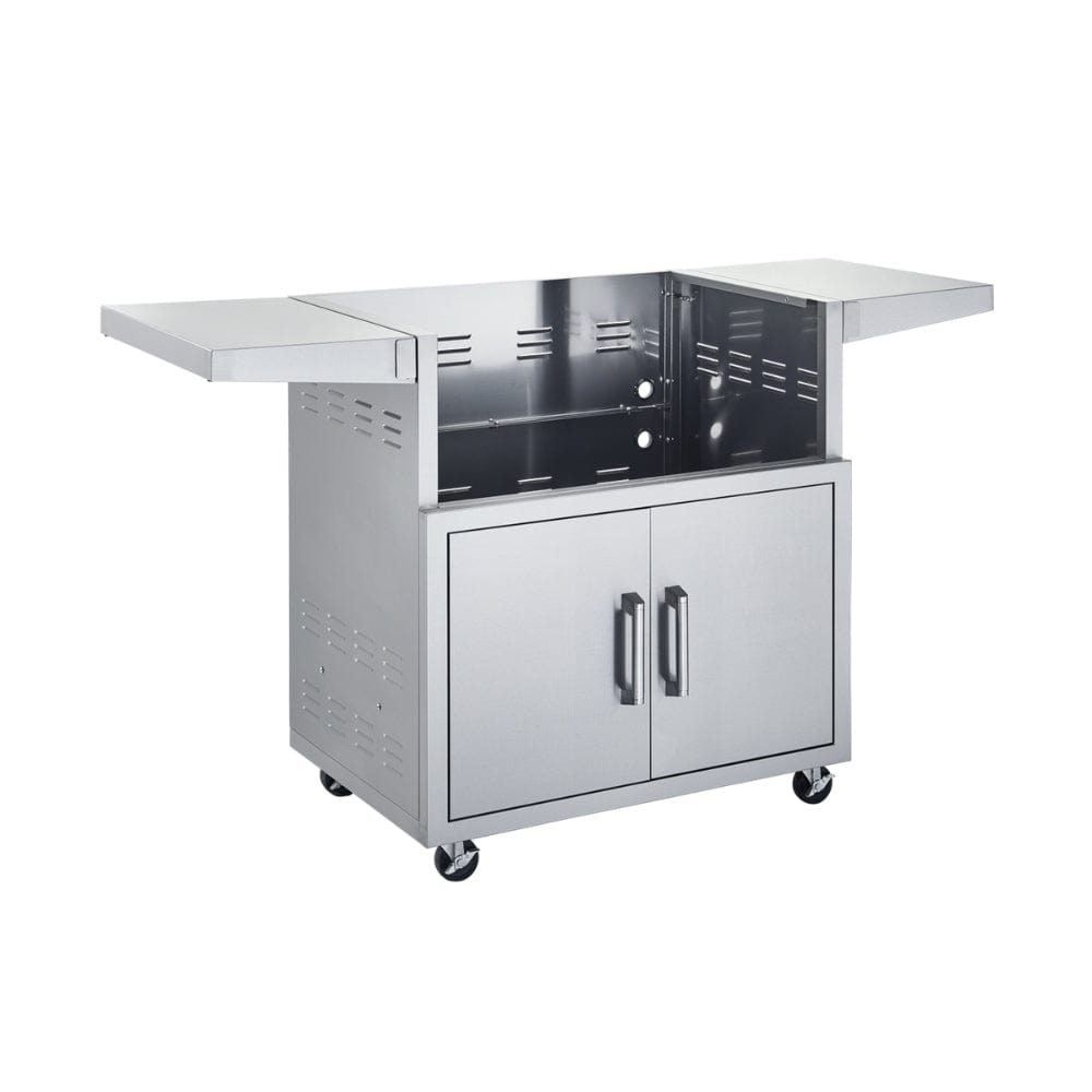 Broilmaster – Chariot en acier inoxydable pour barbecues à gaz