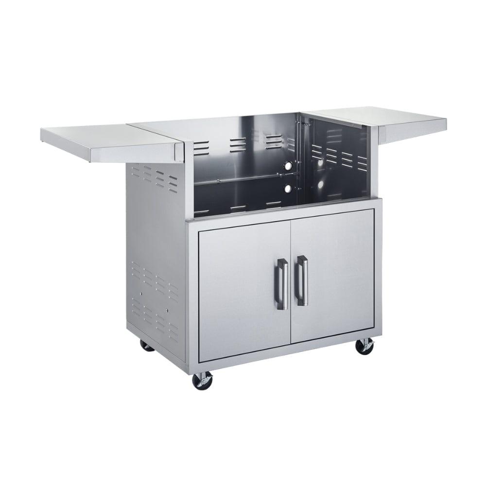 Broilmaster – Chariot en acier inoxydable pour barbecues à gaz