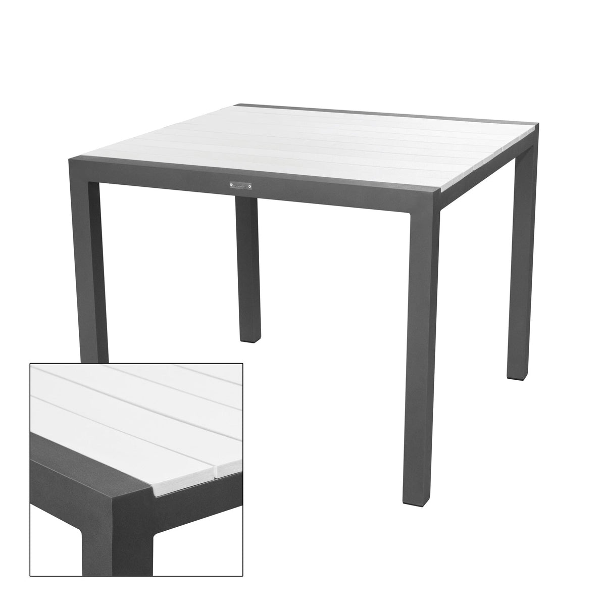 Modera 38'' – Table à manger carrée