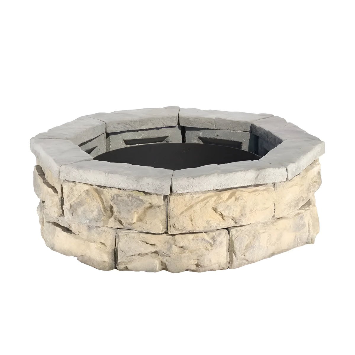 Natural Concrete Products 30 In. Fossill Limestone – Kit brasero