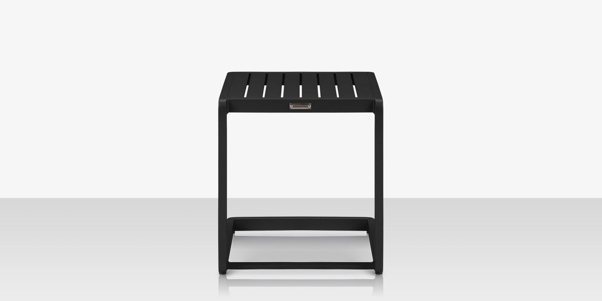 Fusion – Table d’appoint carrée, Tex Black