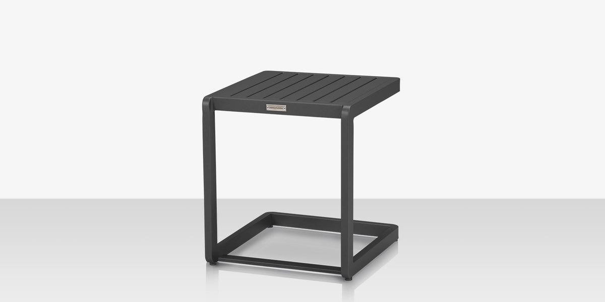 Fusion – Table d’appoint carrée, Tex Gray