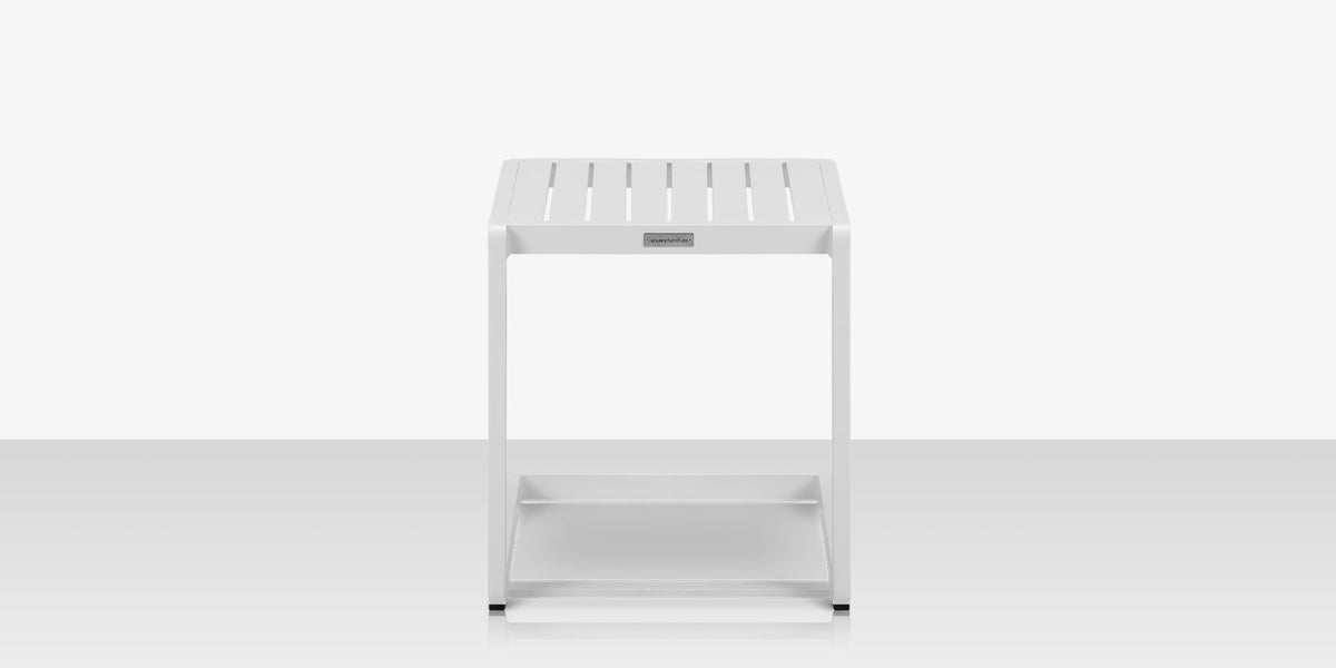 Fusion – Table d’appoint carrée, Tex White