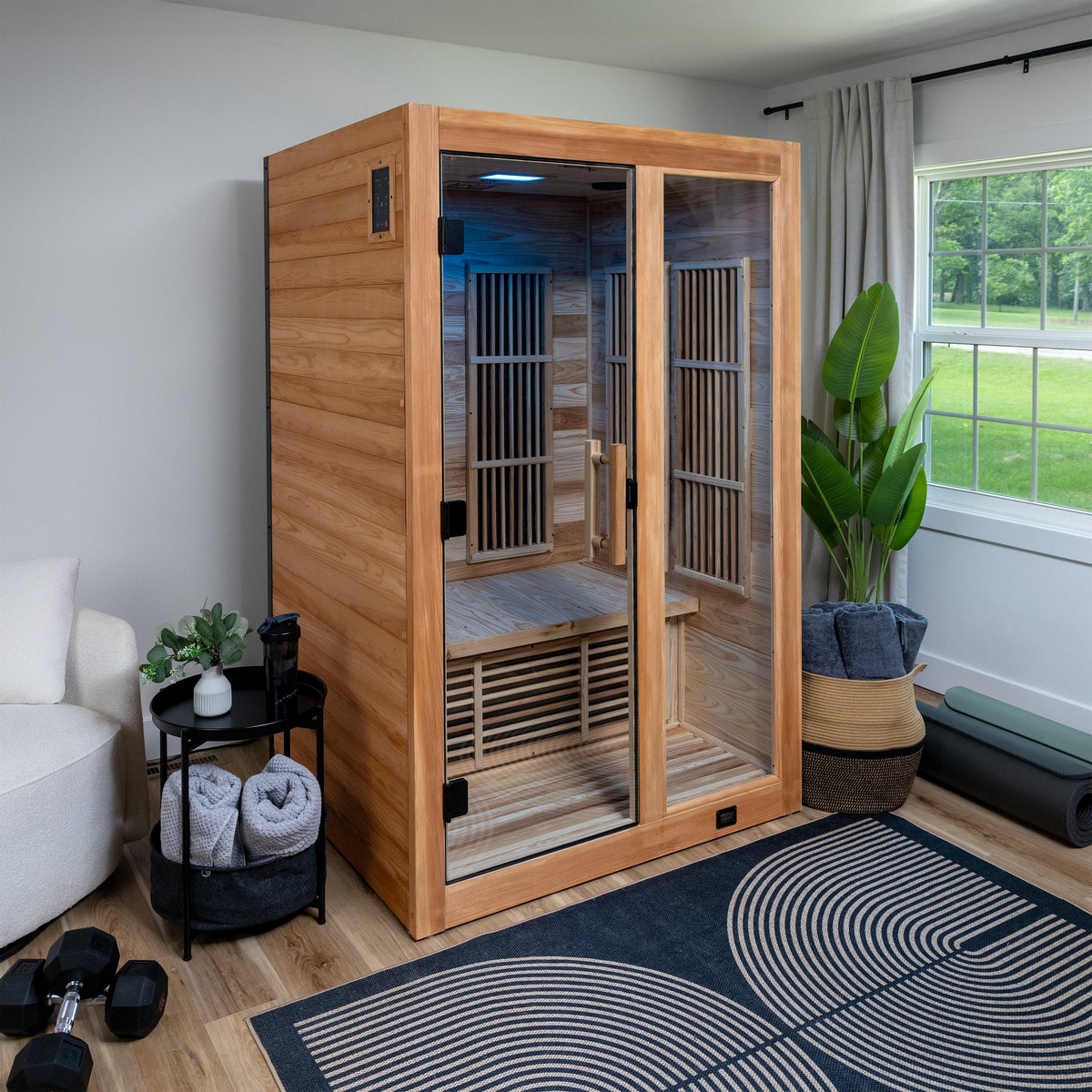 Rylan – Sauna infrarouge intérieur, 2 personnes
