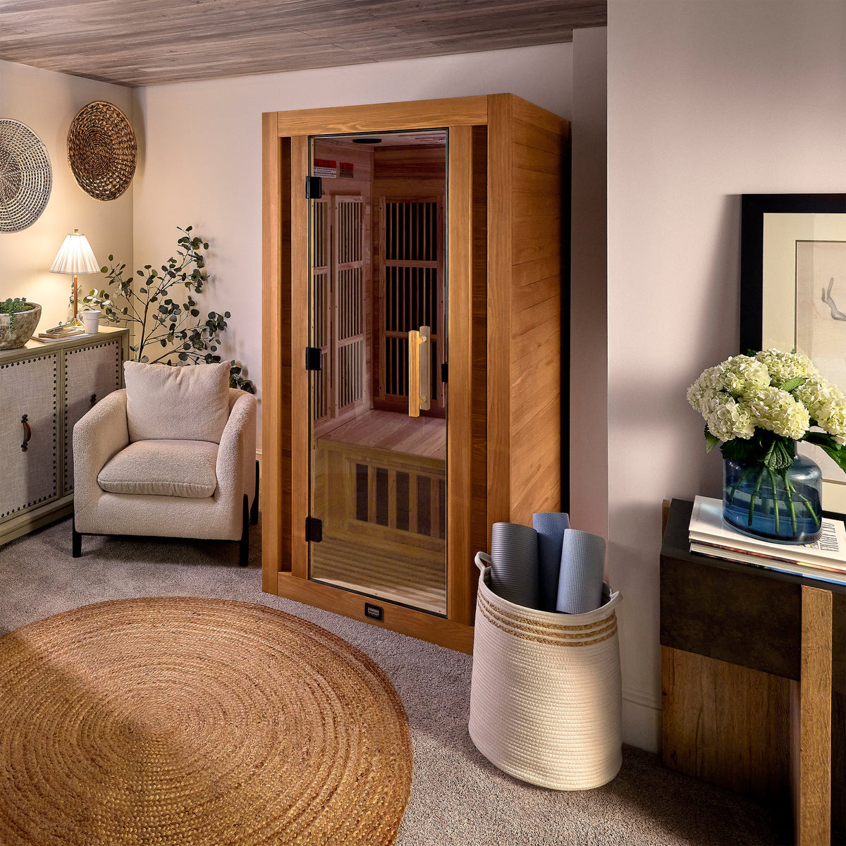 Rylan – Sauna infrarouge intérieur, 1 personne