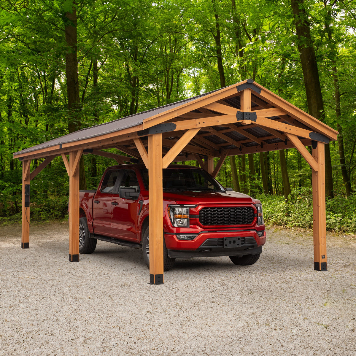 Norwood 24x12 – Abri voiture / pavillon