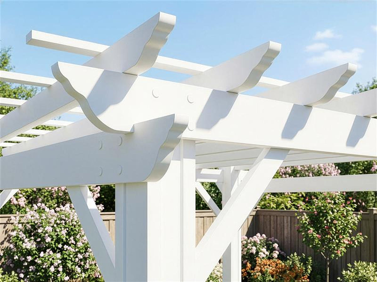 Stratford | Pergola en acier 16x12 – blanche
