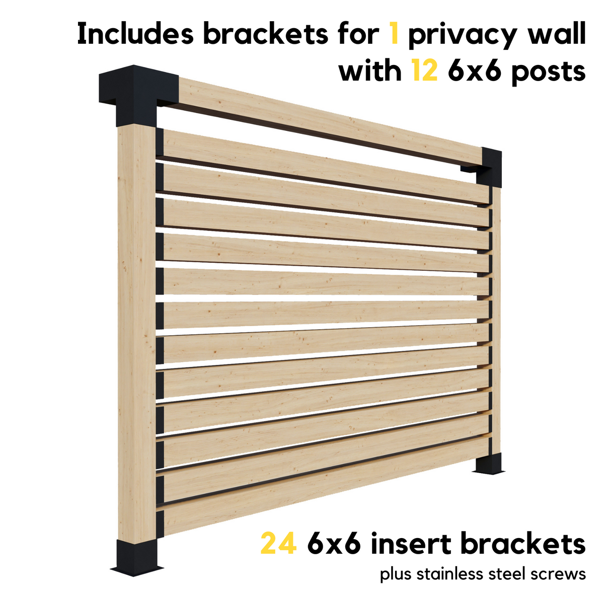 Kit DIY de construction de pergola pour terrasse