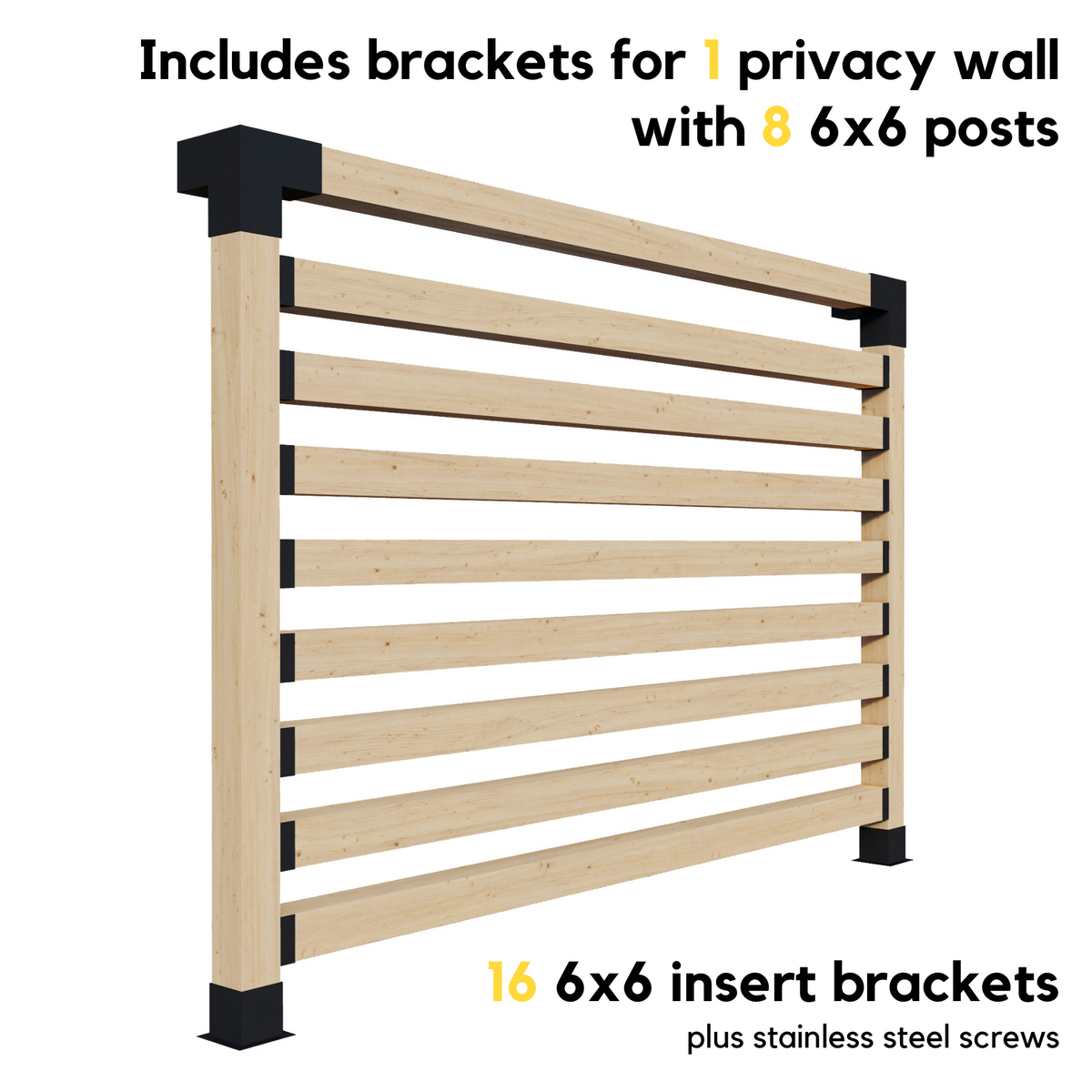 Kit DIY de pergola avec toit