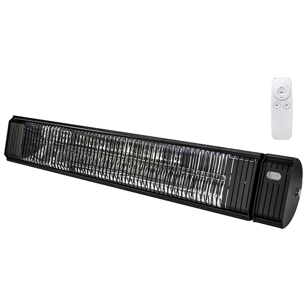 Aura CF1500 – Chauffage infrarouge en fibre de carbone avec télécommande