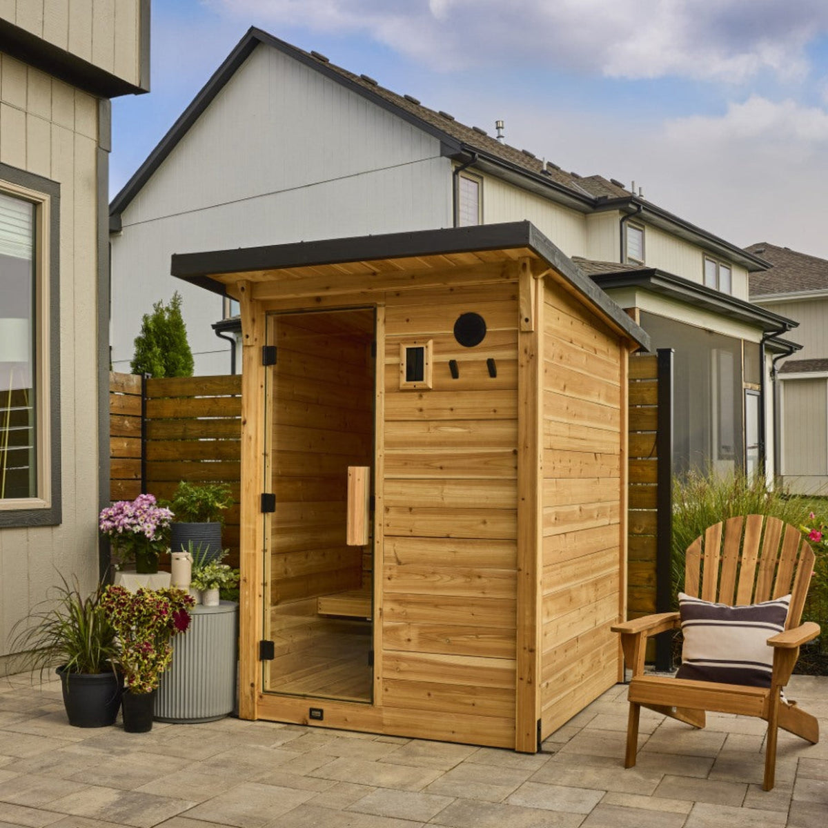 Henley – Sauna cabine extérieur, 2-4 personnes
