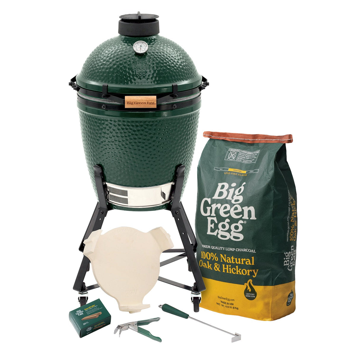 Medium Big Green Egg + ensemble Standard Nest