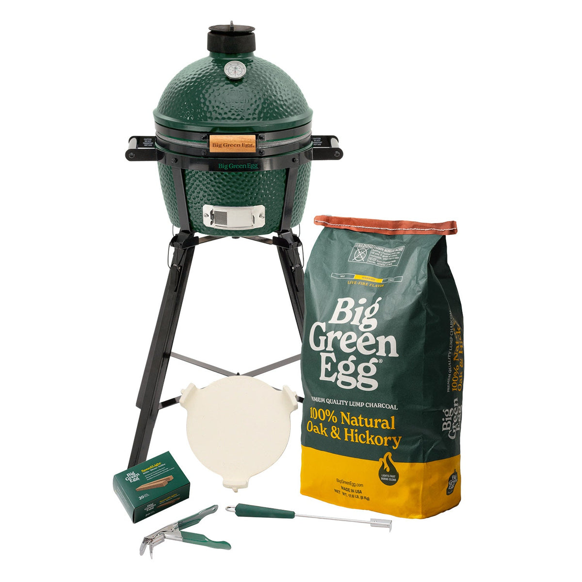 MiniMax Big Green Egg + ensemble Portable Nest