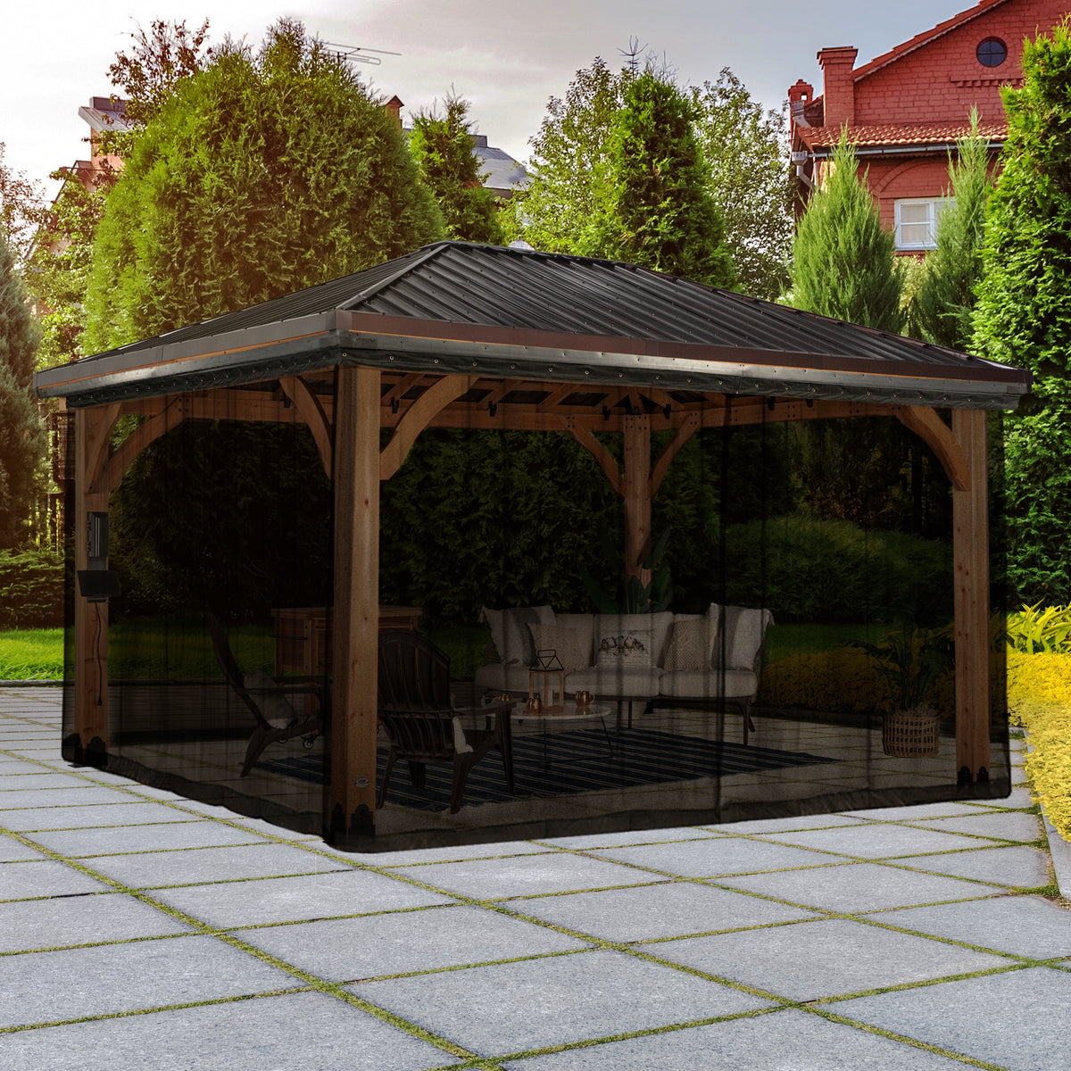 Kit de moustiquaires pour pavillons Barrington