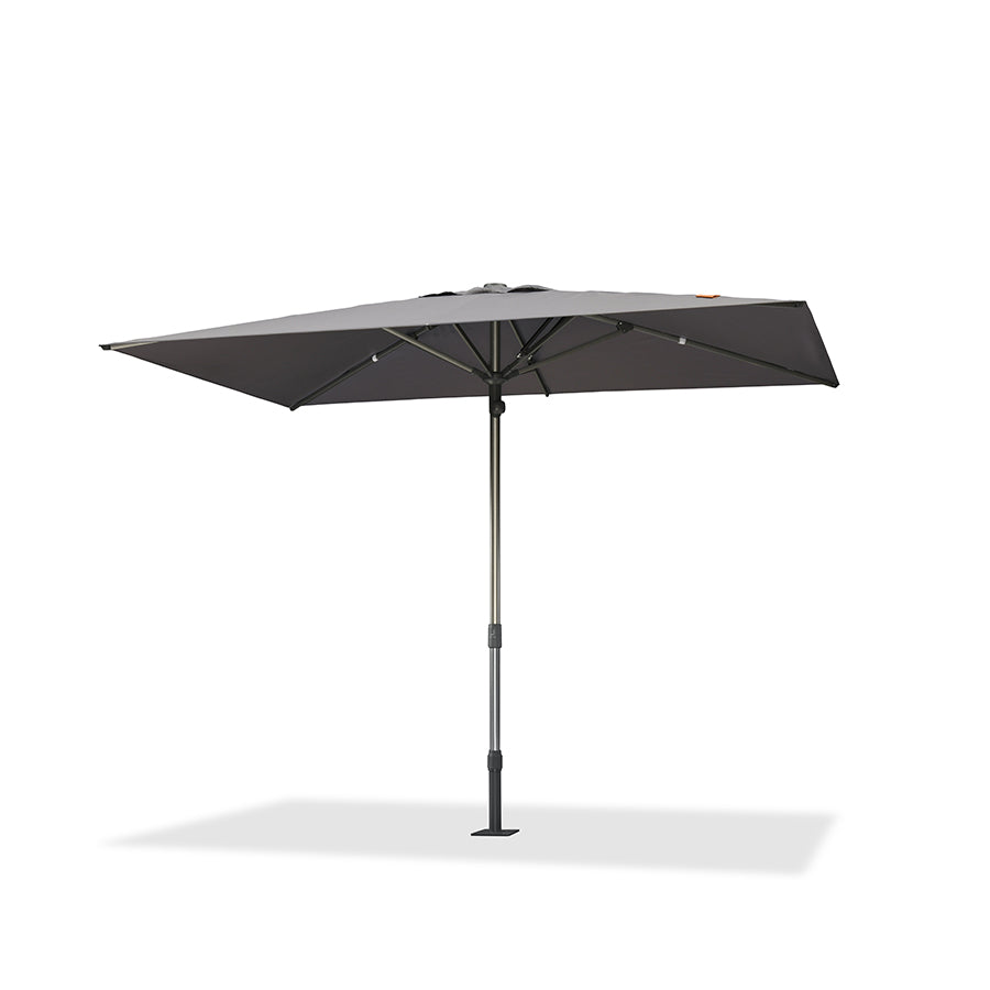 PURPLE LEAF – Parasol de terrasse semi-automatique extra-large Premium, modèle commercial pour jardin, café et hôtel