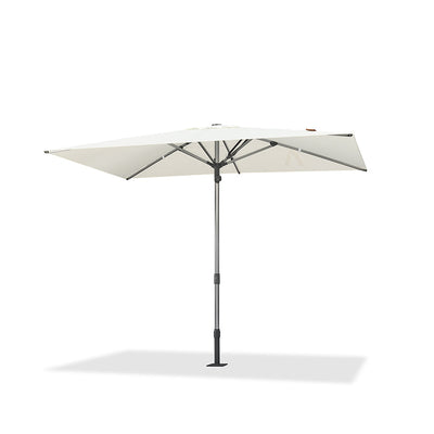 PURPLE LEAF – Parasol de terrasse semi-automatique extra-large Premium, modèle commercial pour jardin, café et hôtel