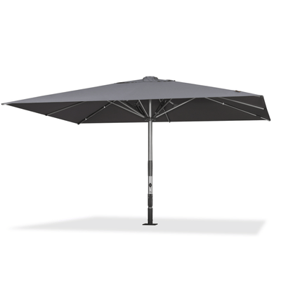 PURPLE LEAF – Parasol de terrasse semi-automatique extra-large Premium, modèle commercial pour jardin, café et hôtel