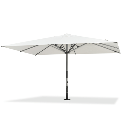 PURPLE LEAF – Parasol de terrasse semi-automatique extra-large Premium, modèle commercial pour jardin, café et hôtel