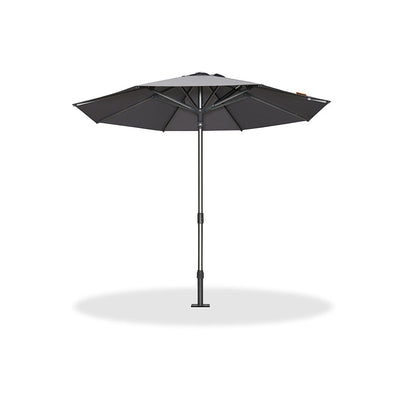 PURPLE LEAF – Parasol de terrasse semi-automatique extra-large Premium, modèle commercial pour jardin, café et hôtel