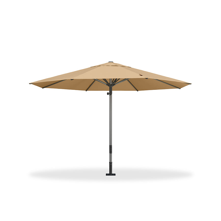 PURPLE LEAF – Parasol de terrasse semi-automatique extra-large Premium, modèle commercial pour jardin, café et hôtel