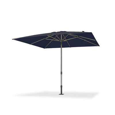 PURPLE LEAF – Parasol de terrasse semi-automatique extra-large Premium, modèle commercial pour jardin, café et hôtel