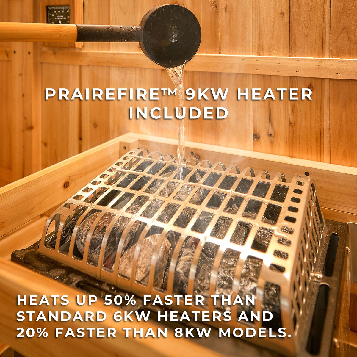 Paxton – Sauna tonneau extérieur, 4-6 personnes