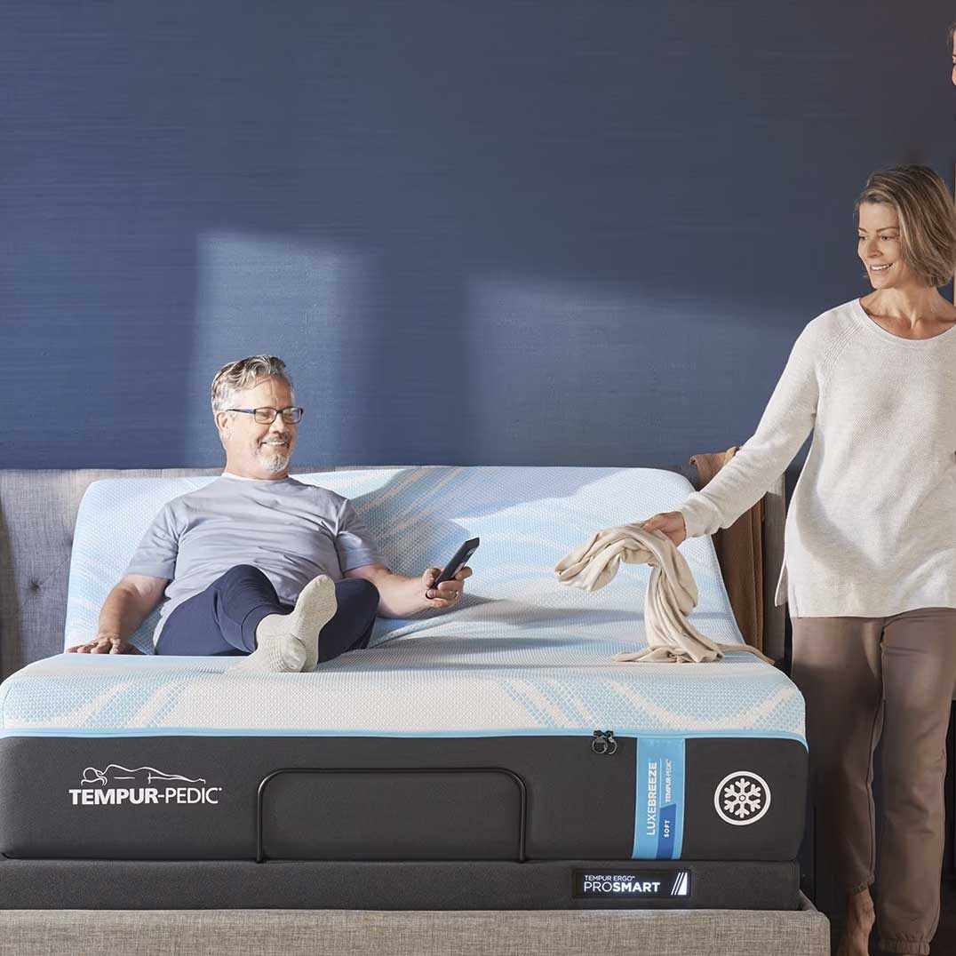 Tempur-Pedic LuxeBreeze – Matelas pour un sommeil frais