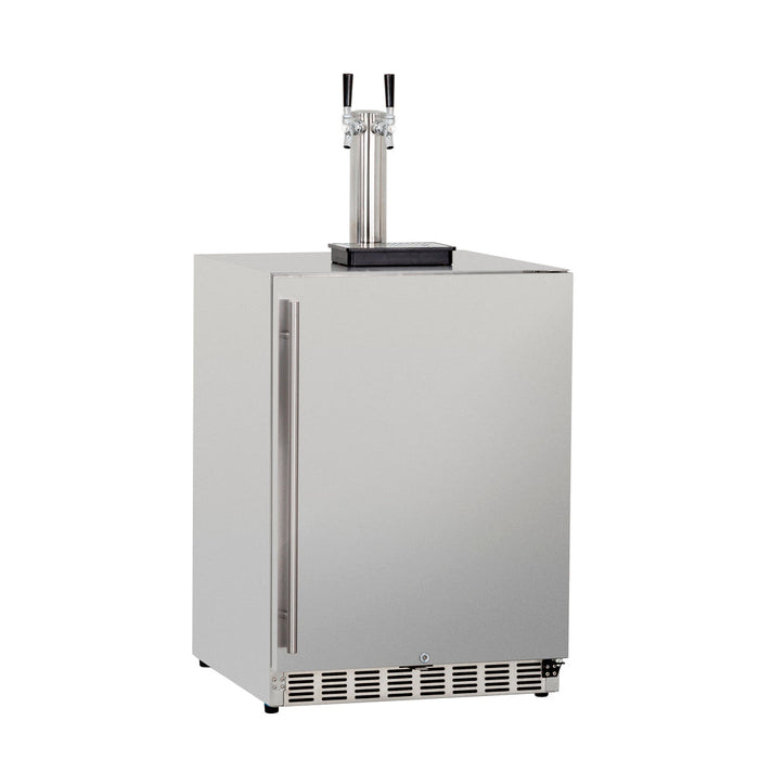 TrueFlame 24 pouces 6.6C Deluxe – Tireuse à bière réfrigérée homologuée pour l’extérieur